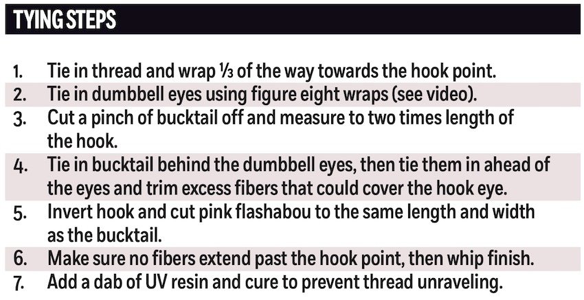 How To Tie the Coho Clouser Fly