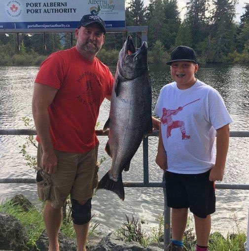 2016 Salmon Festival Winner Dan Weatherby