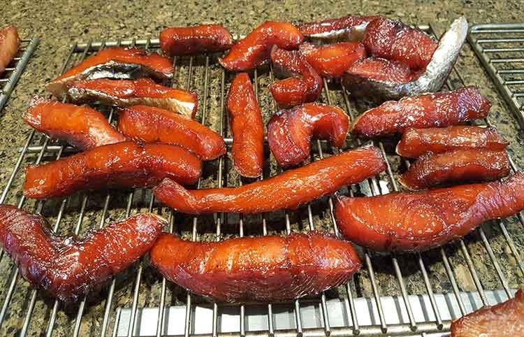 Disaronno Candied Cayenne Smoked Salmon