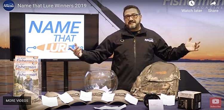 Name That Lure Winners Announced
