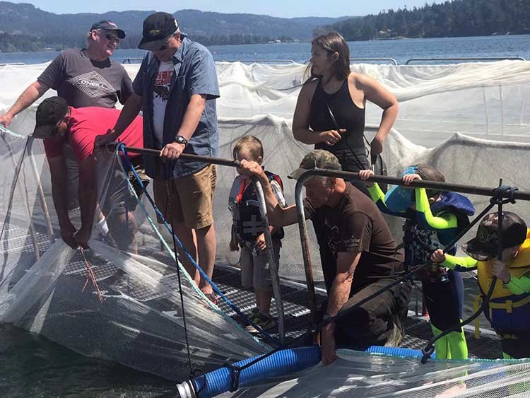 Sooke Sea Pen Project