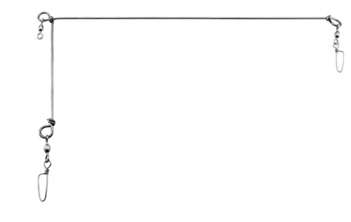 Halibut spreader bar rig for drift fishing and anchoring in BC waters