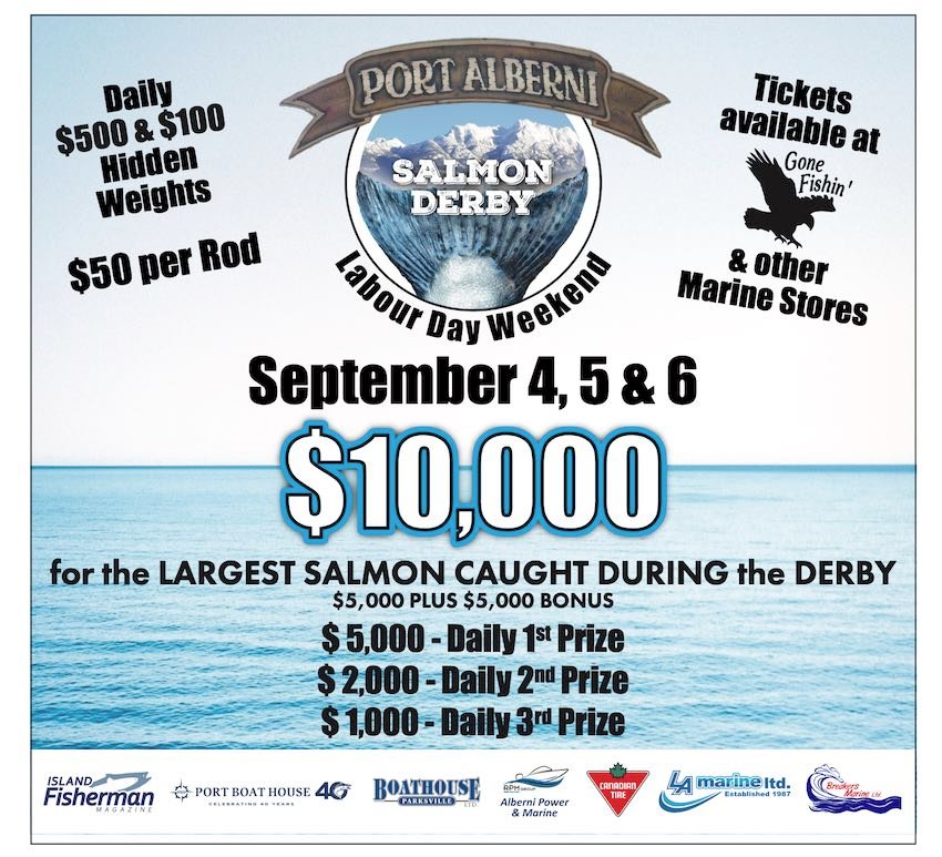 Don’t Miss the 50th Anniversary Port Alberni Salmon Derby