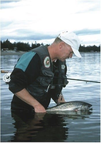 Estuary Coho On The Fly