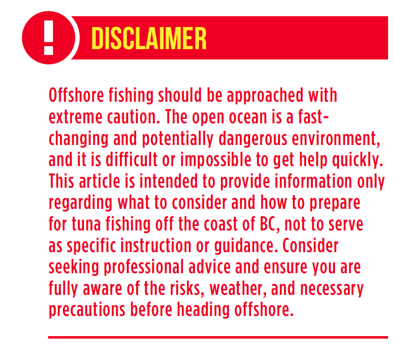 Getting Ready for Albacore Tuna Fishing in BC Waters
