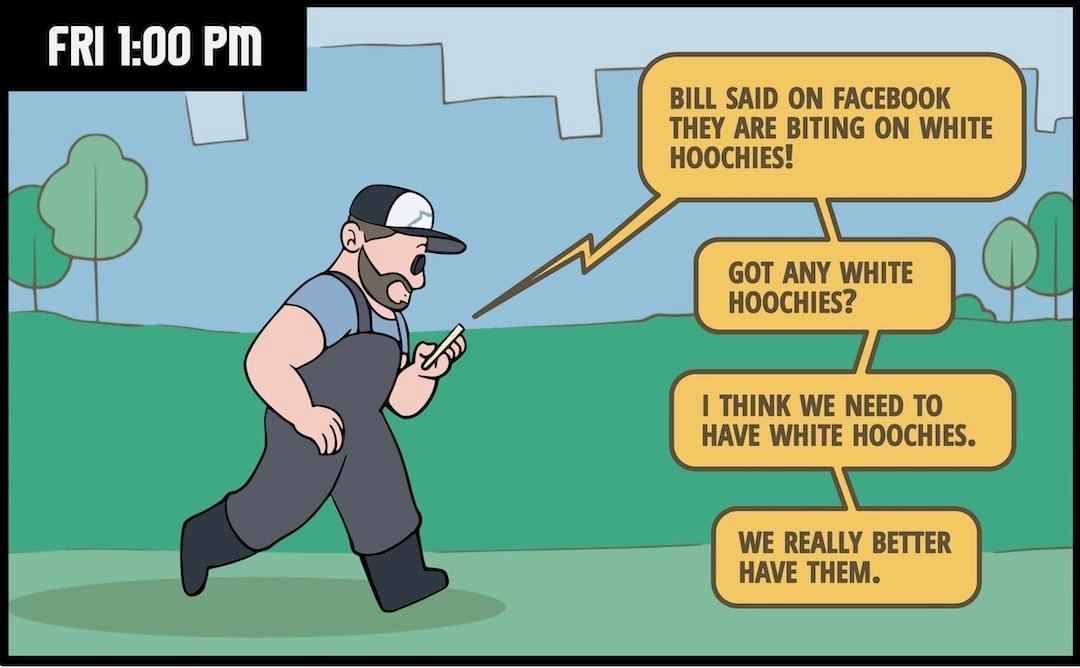 Your Excited Fishing Buddy—A Visual Recap