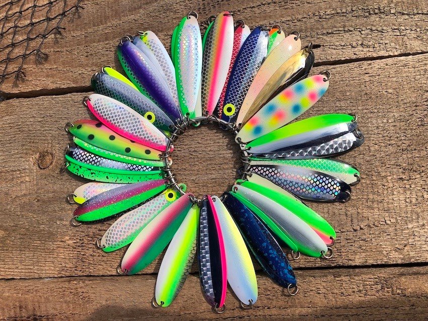 Salmon Lures: What Colour and When?