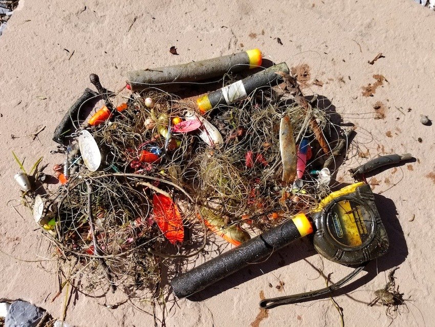 River Cleanup: Tackle Salvage