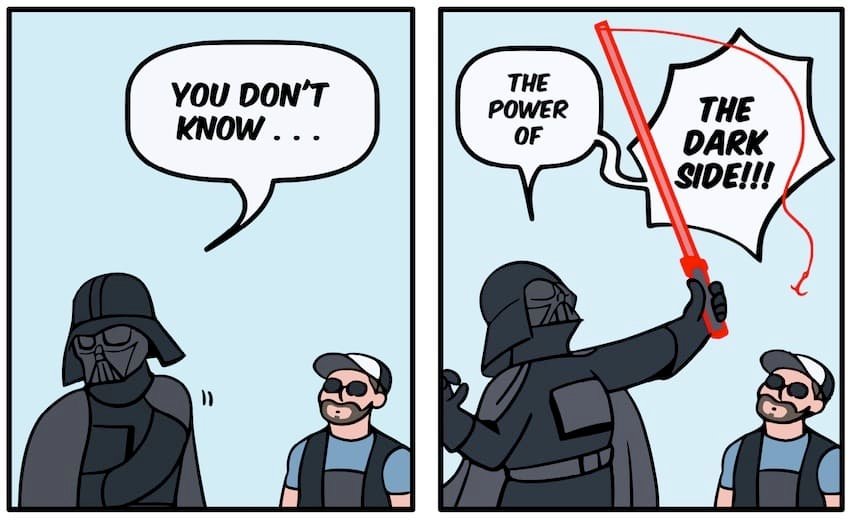 That Day I Went Fishing With Darth Vader