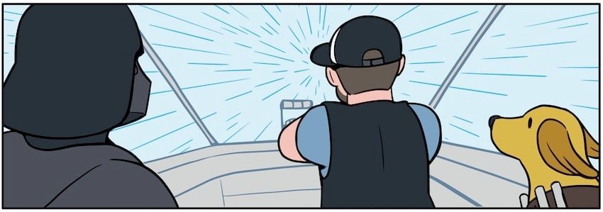 That Day I Went Fishing With Darth Vader