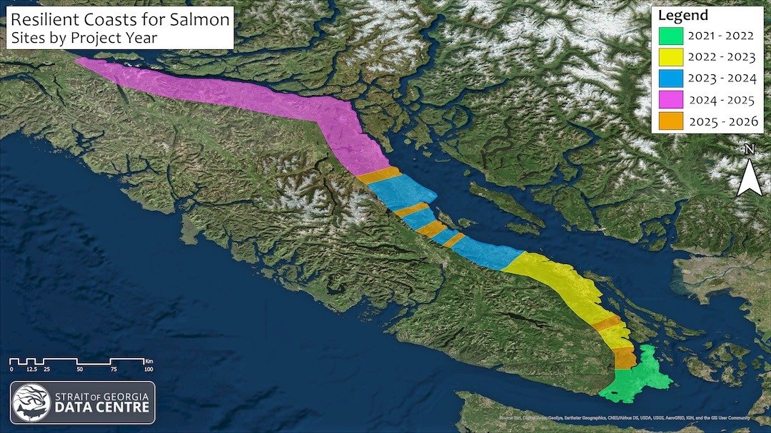 Where's Wilbur: Mapping the Shoreline from Victoria to Port McNeill