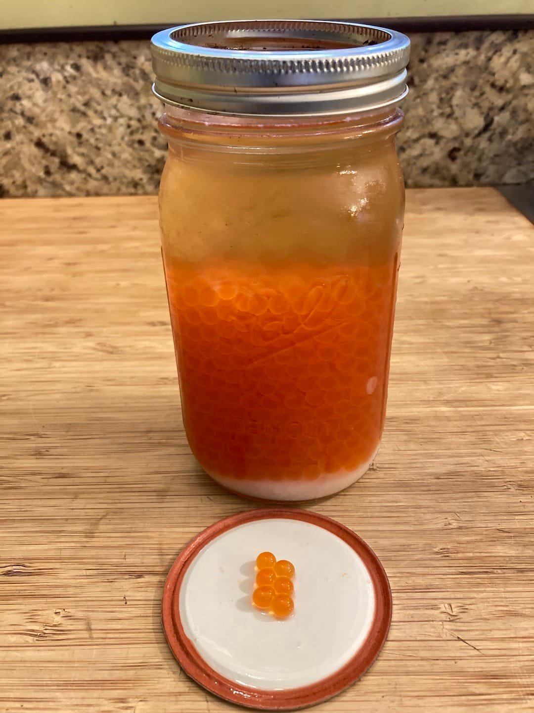 Curing Salmon Roe for Bait or Caviar