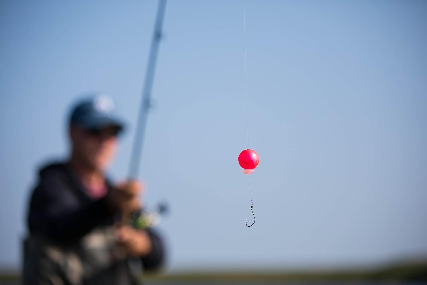 Float Fishing Soft Beads on the River