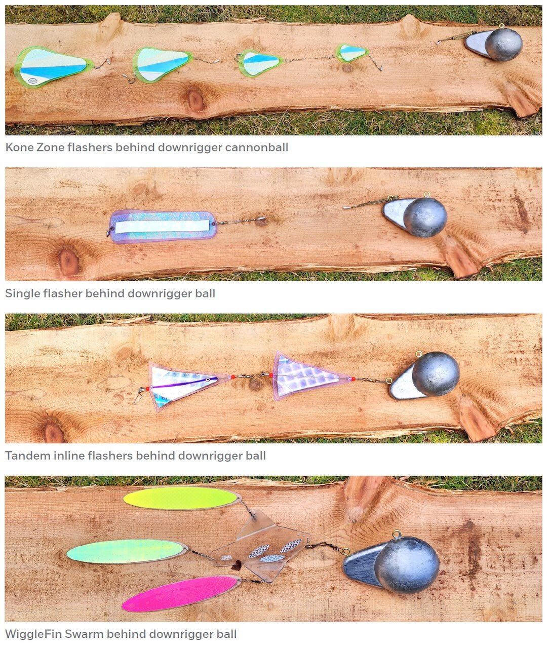 Fishing Dummy Flasher Setups