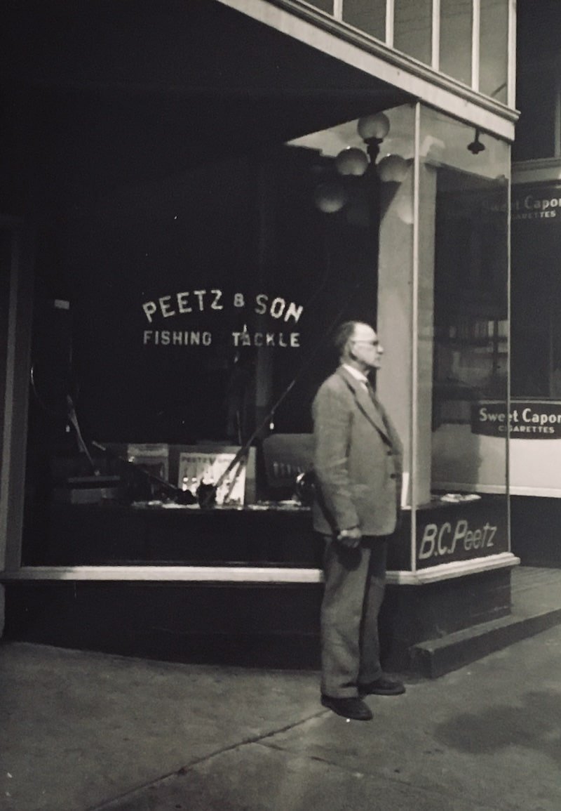 Boris Peetz at his Johnson St. shop. (Photo courtesy of Peetz)