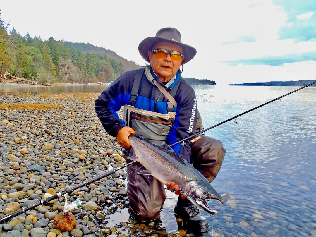 Squid Spinners for Salmon Beach Fishing