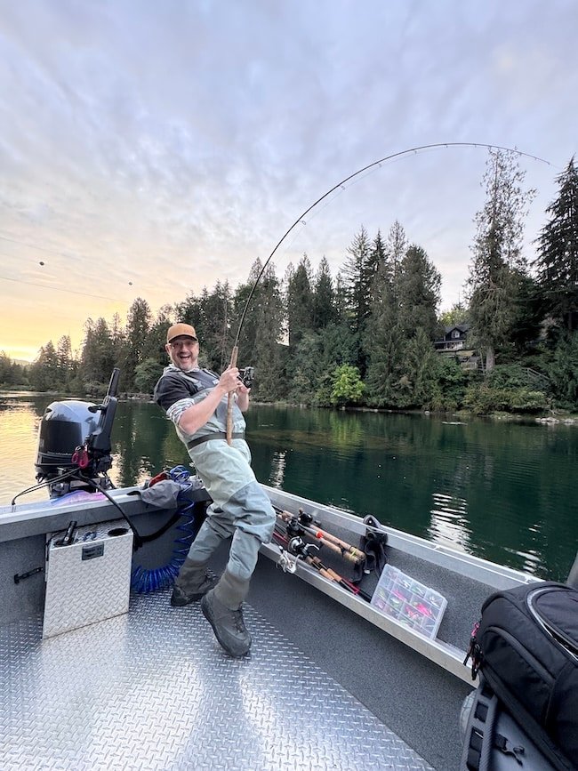 Salmon Fishing on the Stamp and Somass Rivers with Murphy's