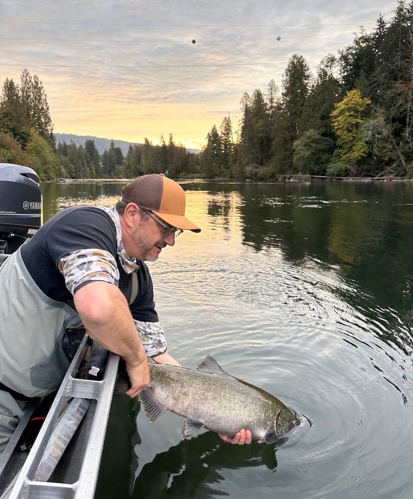 Salmon Fishing on the Stamp and Somass Rivers with Murphy's