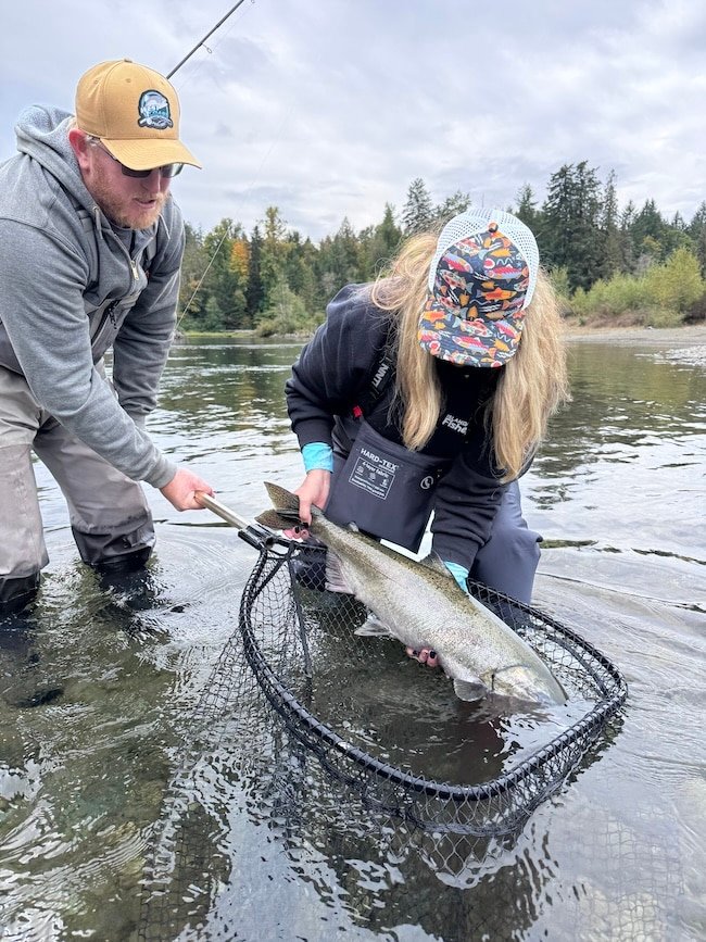 Salmon Fishing on the Stamp and Somass Rivers with Murphy's