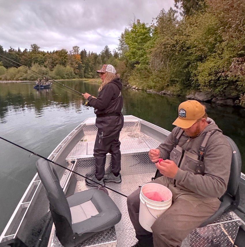 Salmon Fishing on the Stamp and Somass Rivers with Murphy's