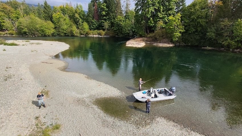 Salmon Fishing on the Stamp and Somass Rivers with Murphy's