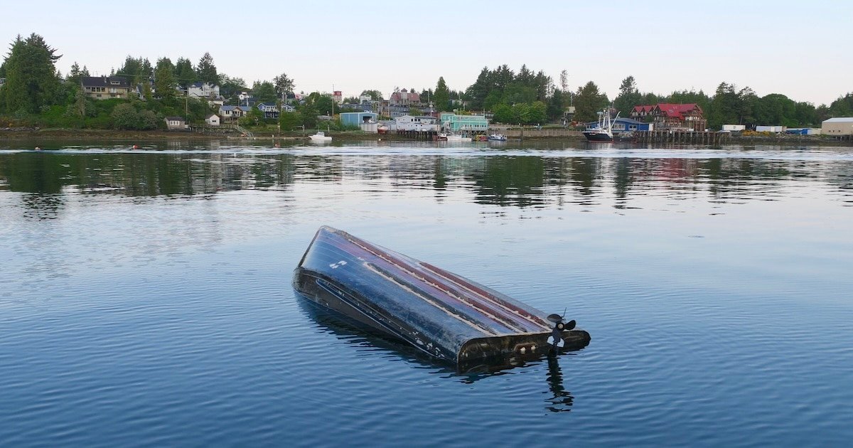 Boat Flipped Over photo Joel Unickow