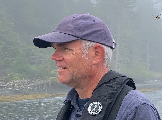 Owen Bird, Executive Director of the Sport Fishing Institute of BC, advocating for mark-selective fisheries and mass marking.